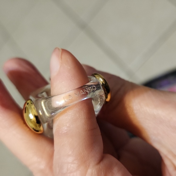 La Manso, I'm invisible ring            size small - Picture 7 of 7